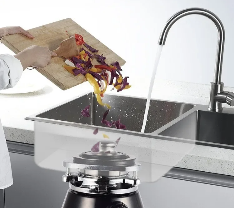220V Kitchen Food Waste Disposer for Sink Cleanup