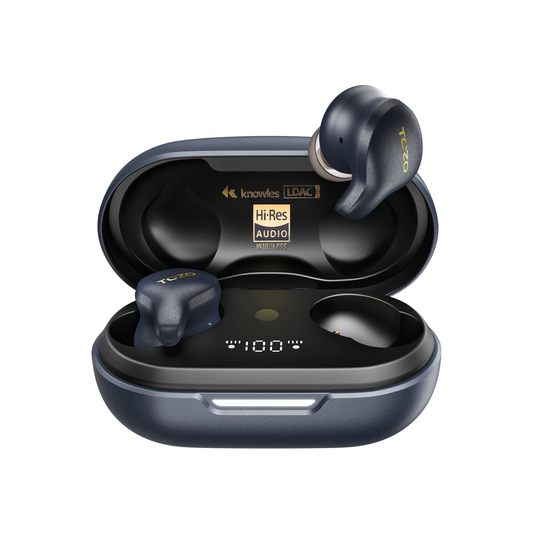 Wireless Hybrid Driver Earphones with Deep Bass and Clear Sound