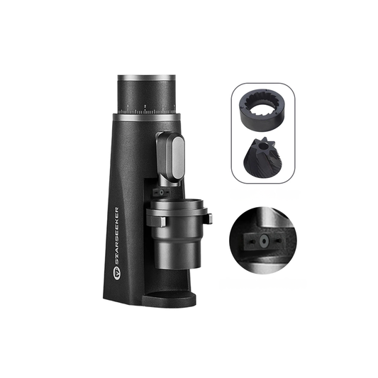 Black Ti Plasma Electric Espresso Grinder 48mm
