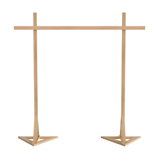10x10ft Wooden Wedding Arch Backdrop Stand