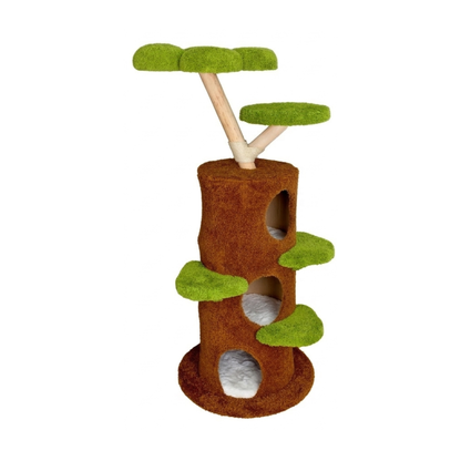 58 Inch Tall Cat Tree Tower with Condo and Scratching Board