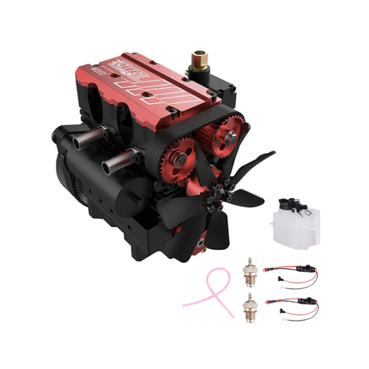 7cc 4 Stroke Nitro Engine Model Kit with Accessories
