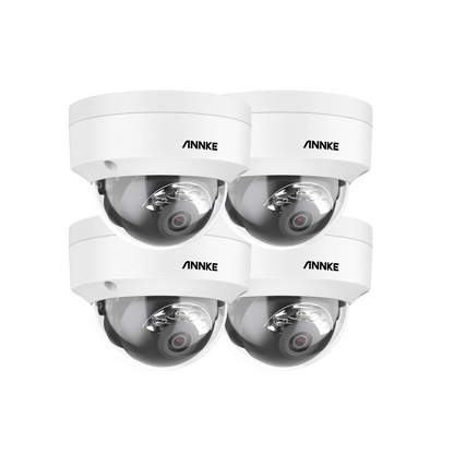 Dome A 12MP Human & Vehicle Detection Camera 4-Pack