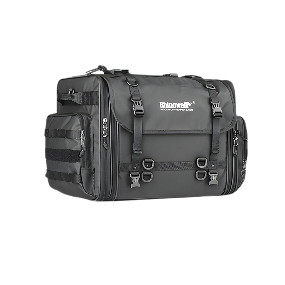 Heavy Duty 60–80L Expandable Motorcycle Tail Bag