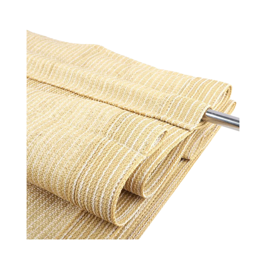 Beige Waterproof Sunshade Sail Outdoor 4x4m