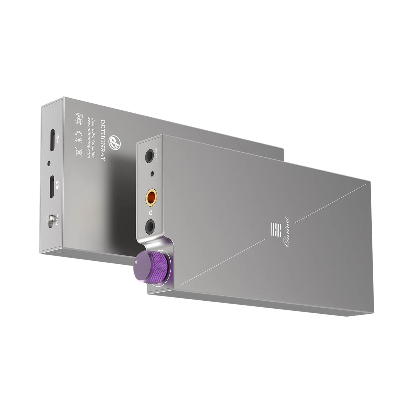 Portable USB DAC with High-Resolution Audio Enhancement
