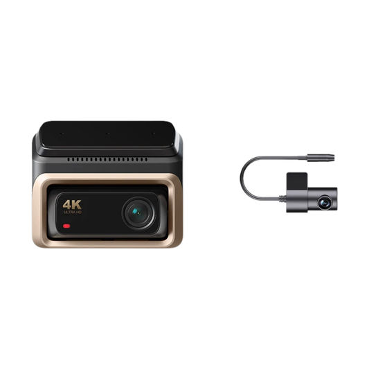 Dual-Channel Car Camera 128GB Storage WiFi GPS