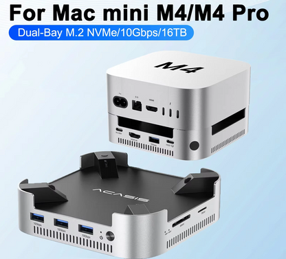 10Gbps USB-C Docking Station for Mac Mini M4 Pro