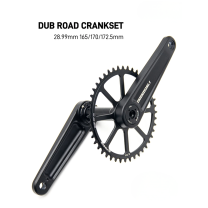 Lightweight 170mm 46T Chainring Crank for Speed and Control
