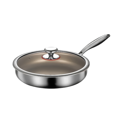 30cm Titanium Non-Stick Frying Pan with Cover