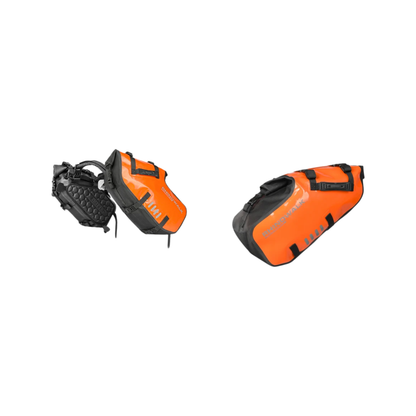18L Waterproof Motorcycle Side Bags 2-Pack Compact Durable