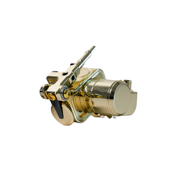 Rotary Tattoo Machine Adjustable 0-4mm Stroke RCA Gold