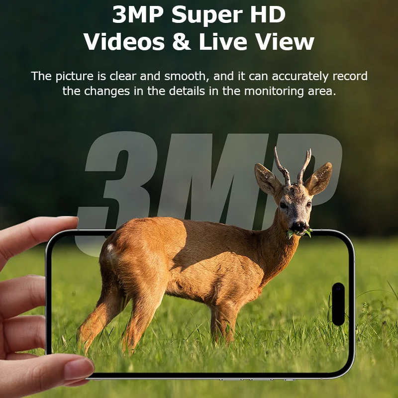 GPS 4G 5MP Trail Camera with Night Vision 32GB