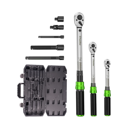 8pcs Heavy Duty Torque Wrench Set 10–227Nm Precision