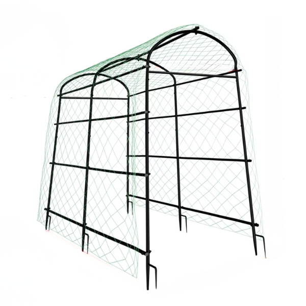 Metal U-Shaped Plant Trellis Garden Climbing Support Frame