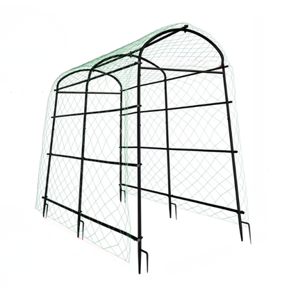 Metal U-Shaped Plant Trellis Garden Climbing Support Frame