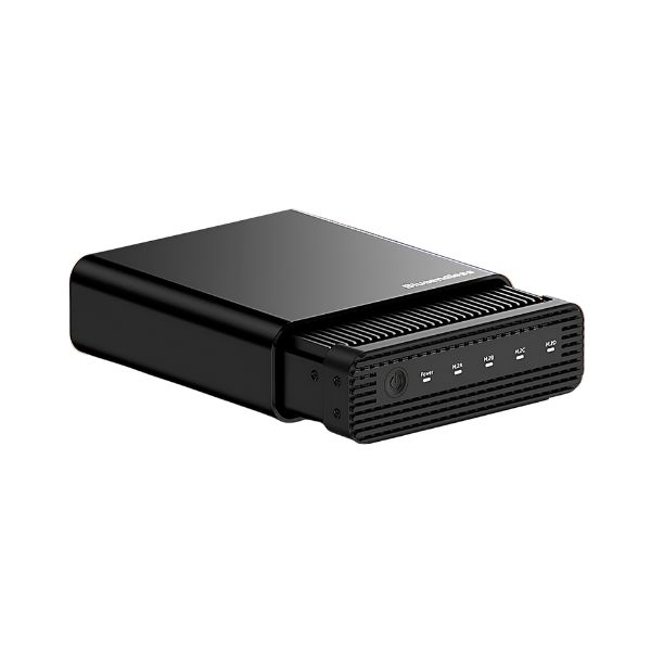 Aluminum 4-Bay NVMe SSD Enclosure 10Gbps USB-C