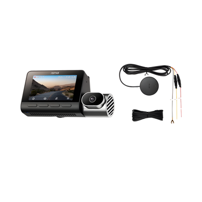 3-Channel 4K Dash Cam 4G GPS Live View 512GB