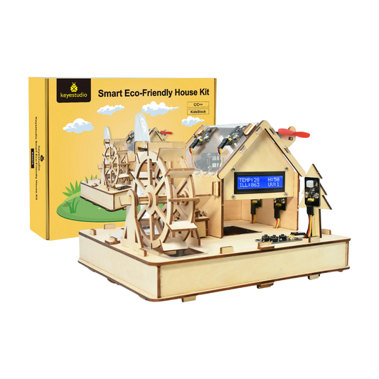 Eco-Friendly Smart House Electronics Kit for Arduino Programming