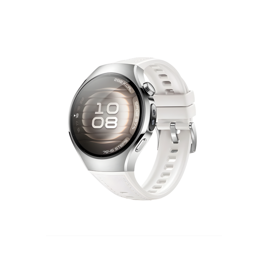 White 2-in-1 Smartwatch Running and Heart Rate Tracker