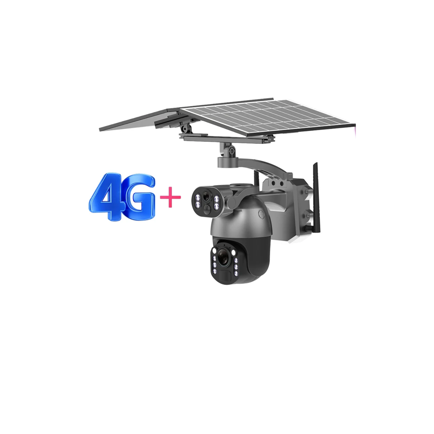 Solar Powered 4G PTZ Security Camera