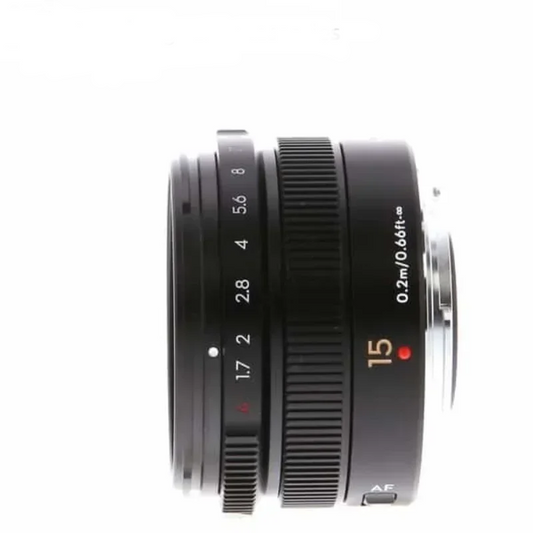 15mm f1.7 Wide Angle Lens for Micro Four Thirds Cameras