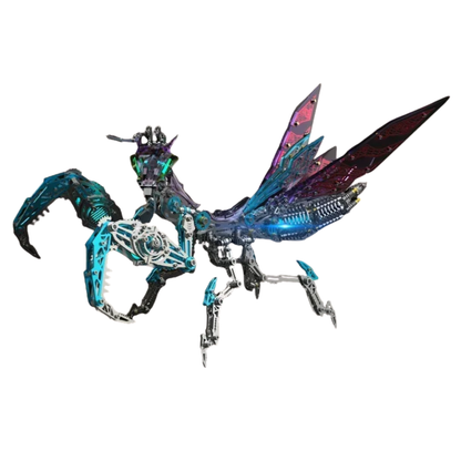 Stainless Steel 3D Mantis Model Puzzle DIY Kit