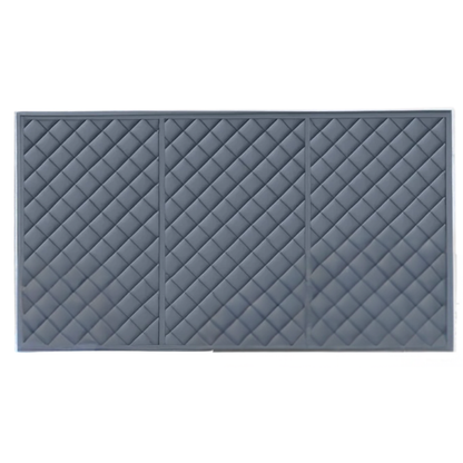 8x7FT Heavy Duty Magnetic Garage Door Winter Curtain Grey