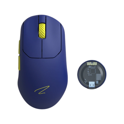 Ergonomic Blue Wireless Mouse 3 Adjustable Modes
