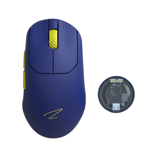 Ergonomic Blue Wireless Mouse 3 Adjustable Modes