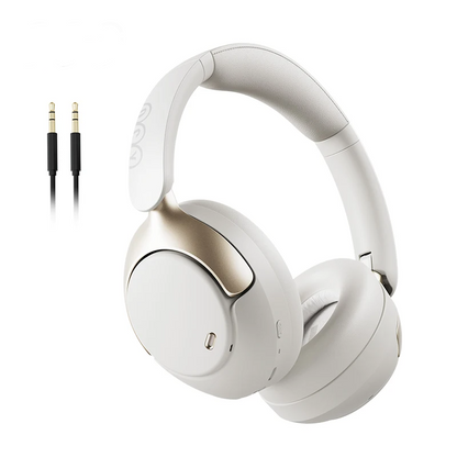 QCY H3 Pro Portable White Noise Cancelling Headphones Smart Design