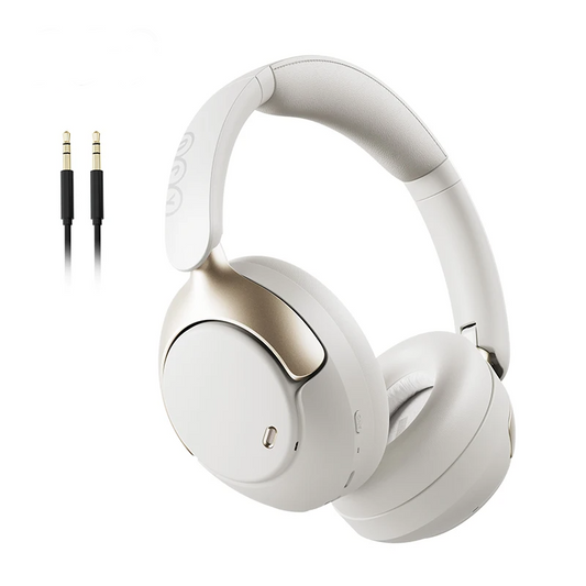 QCY H3 Pro Portable White Noise Cancelling Headphones Smart Design