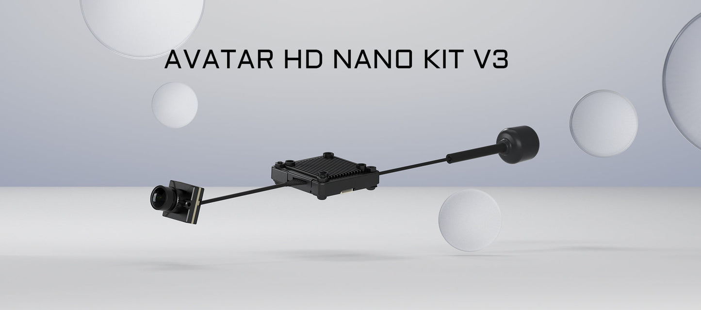 HD Nano FPV Camera Kit 1080P 60fps with 9cm Cable