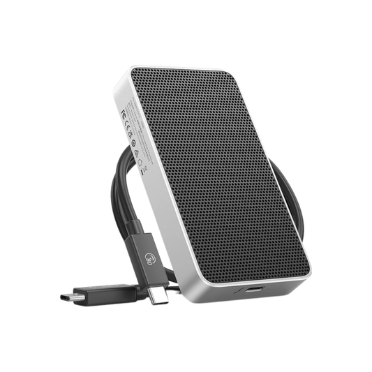 512GB High-Speed Thunderbolt 5 SSD Enclosure with Fan