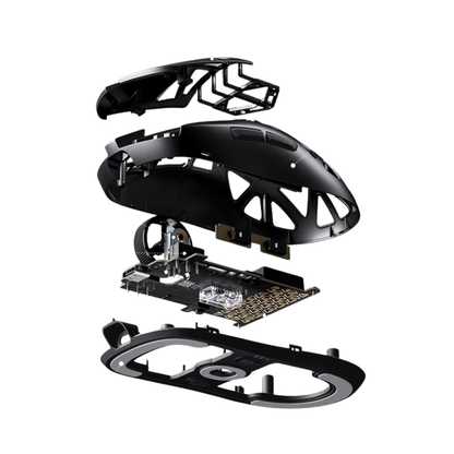 Lightweight Magnesium Alloy Gaming Mouse 42000DPI Ultra Black