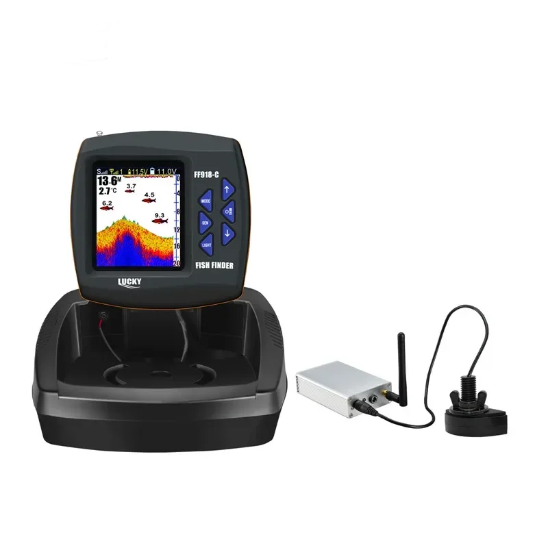 Wireless Fishing Bait Boat with 300m Range and Sonar