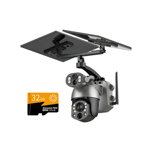 10MP WiFi Security Camera with 32GB Storage