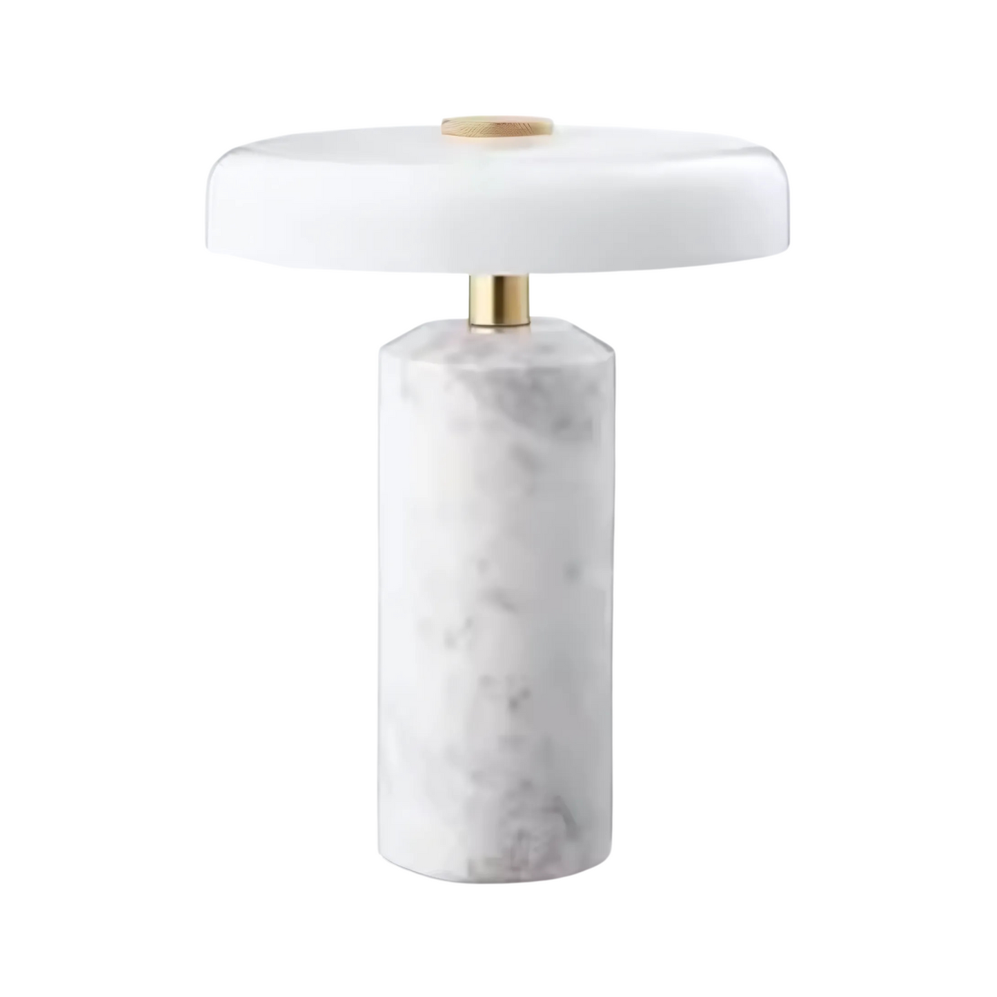 White Marble LED Table Lamp for Bedroom and Living Room