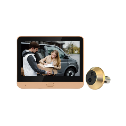 Smart WiFi Door Peephole Camera 1080p Digital Door Viewer