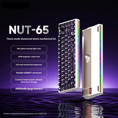 Wireless 65% Aluminum Mechanical Keyboard Gasket Mount