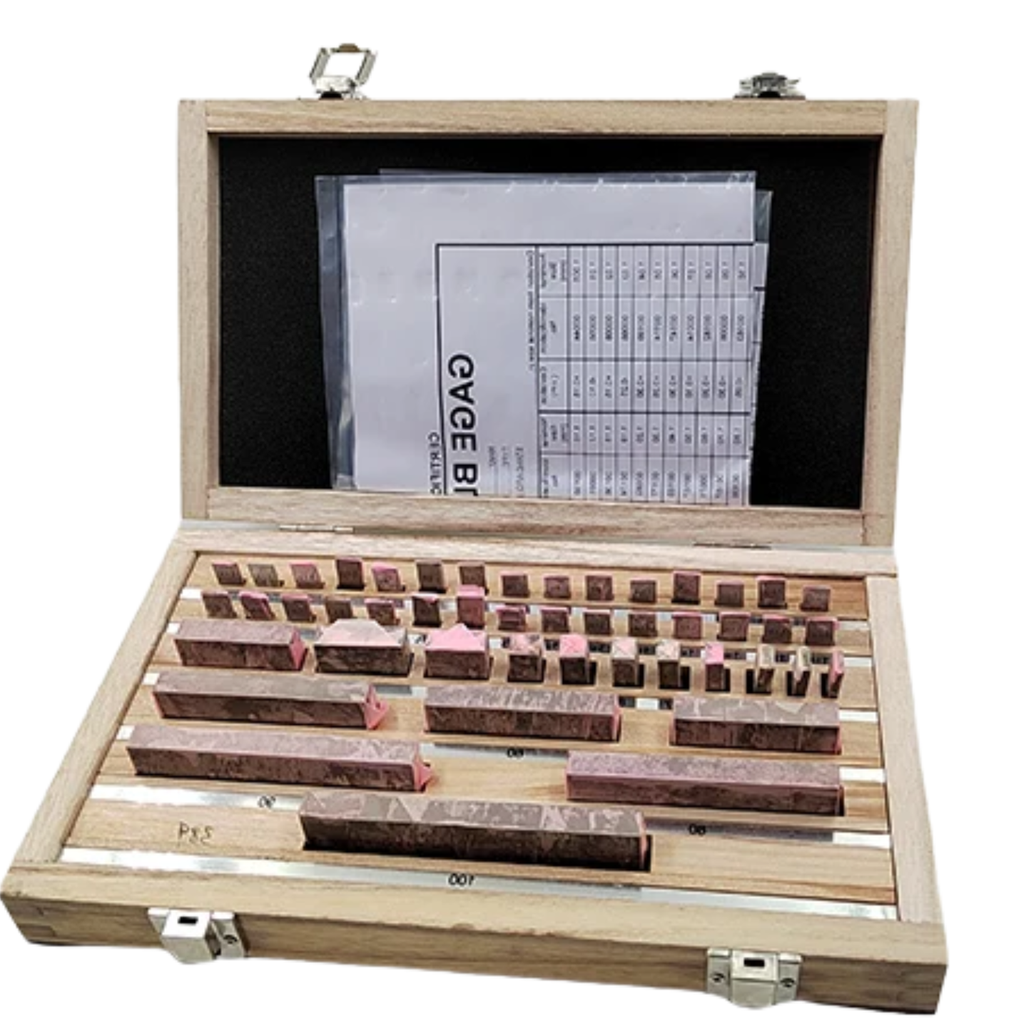 83 Piece Gauge Block Set Grade 0 High Precision