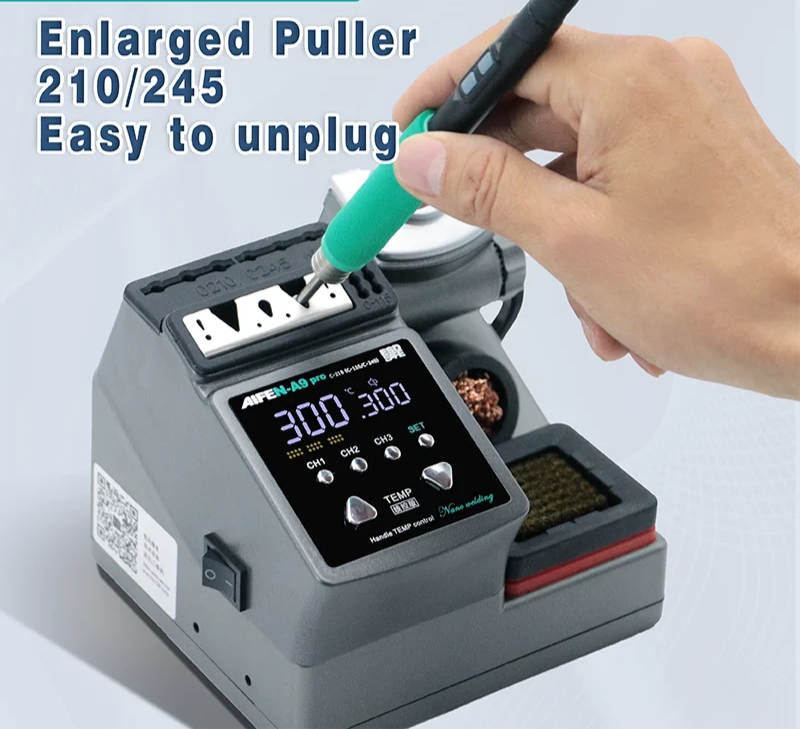3 Pack Soldering Tips for A9PRO 210 Temperature Control