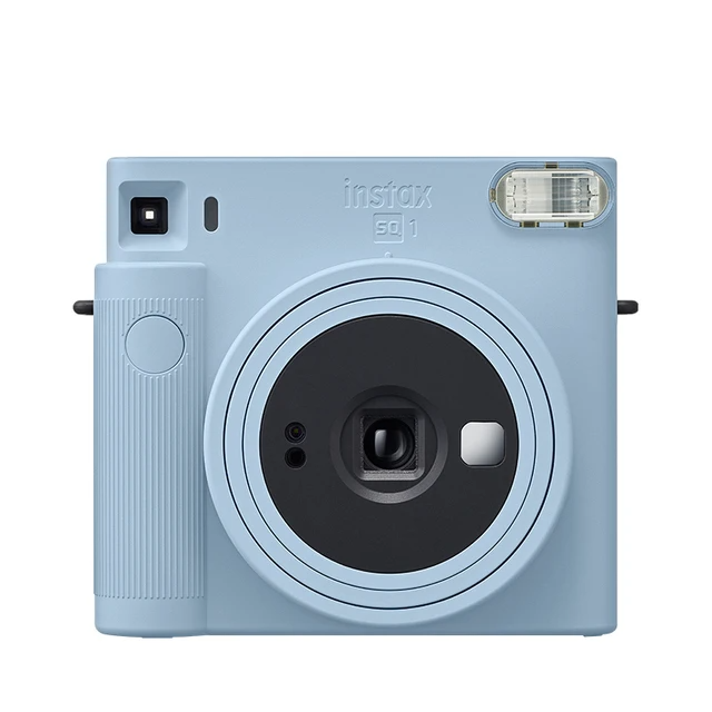 Square Instant Camera Easy Use Portable Photo Printer Blue