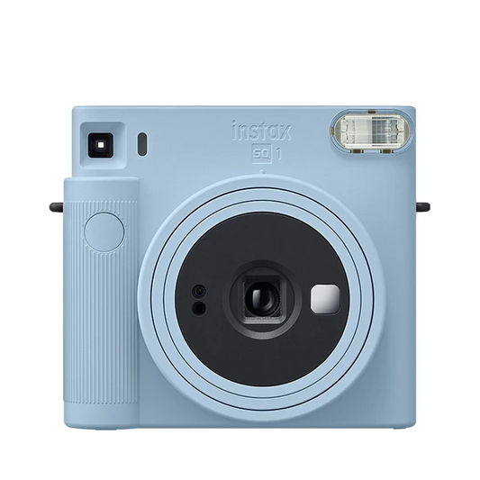 Square Instant Camera Easy Use Portable Photo Printer Blue