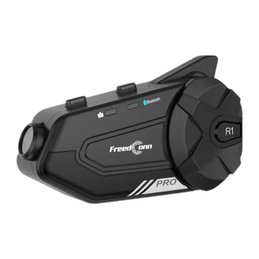 Waterproof Motorbike Intercom with Integrated Dash Cam