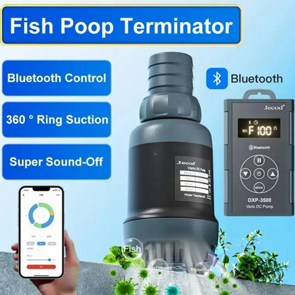 Smart Bluetooth Aquarium Water Pump Quiet Energy Efficient