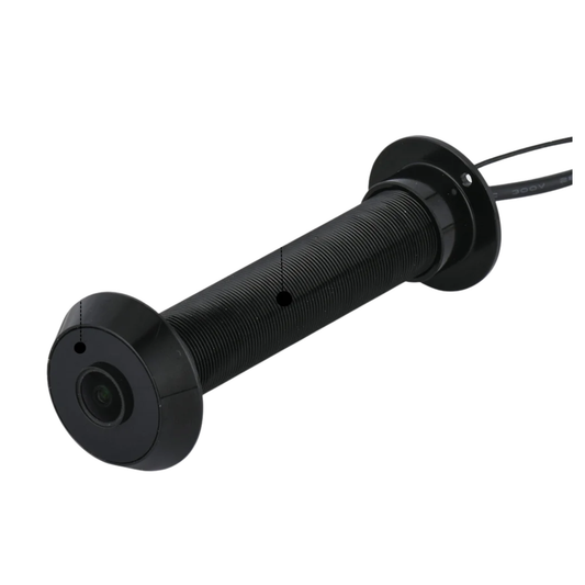 Rechargeable WiFi Video Peephole Camera 64GB Black