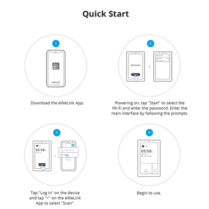 NSPanel 120PW Smart Home Display for Google Home