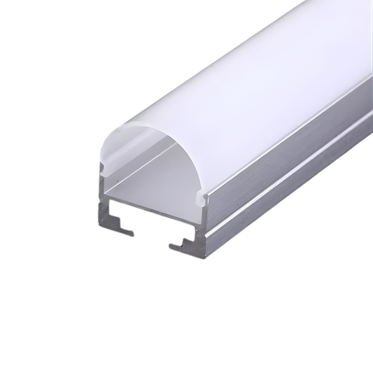 1 Meter Semicircle LED Aluminum Profiles 3 Pack