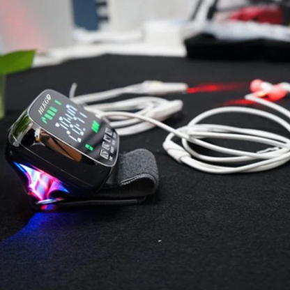 Rechargeable Laser Health Watch for Circulation and Wellness Support